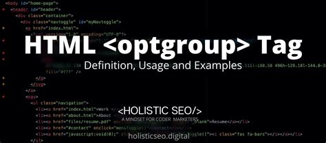 Html Definition Usage And Examples Holistic Seo