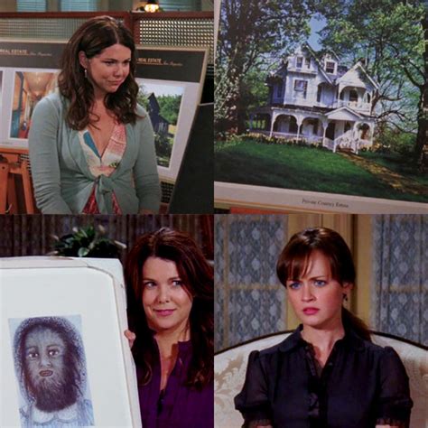 Emily and Richard's wedding gift for Luke/Lorelai vs. their wedding