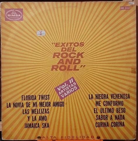 Disco Lp Éxitos Del Rock And Roll Vol I I Dimsa MercadoLibre