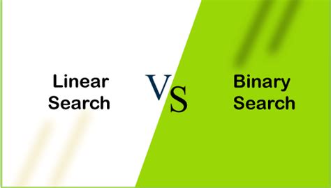 Linear Search Vs Binary Search Whats The Difference Javatpoint