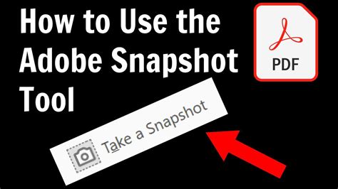 How To Use The Adobe Pdf Snapshot Tool To Create Custom Assignments