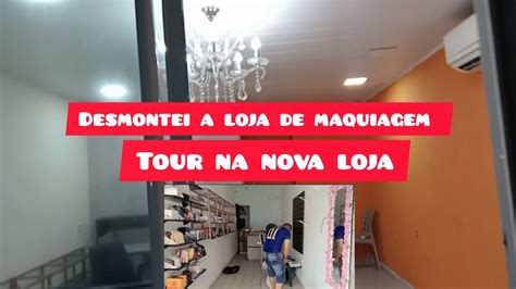 último dia da loja tuor na nova loja de maquiagem 10 00 YouTube