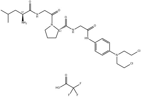 Glycinamide L Leucylglycyl L Prolyl N 4 Bis 2 Chloroethyl Amino