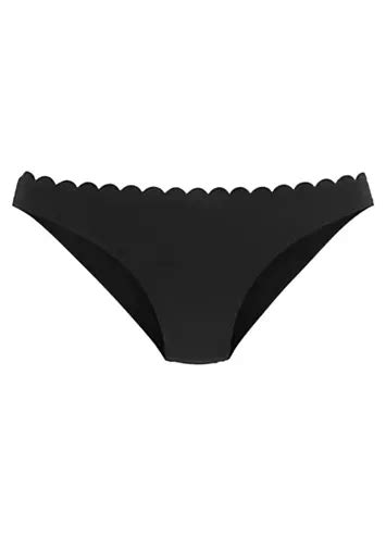 Lascana Scalloped Edge Bikini Bottoms Freemans