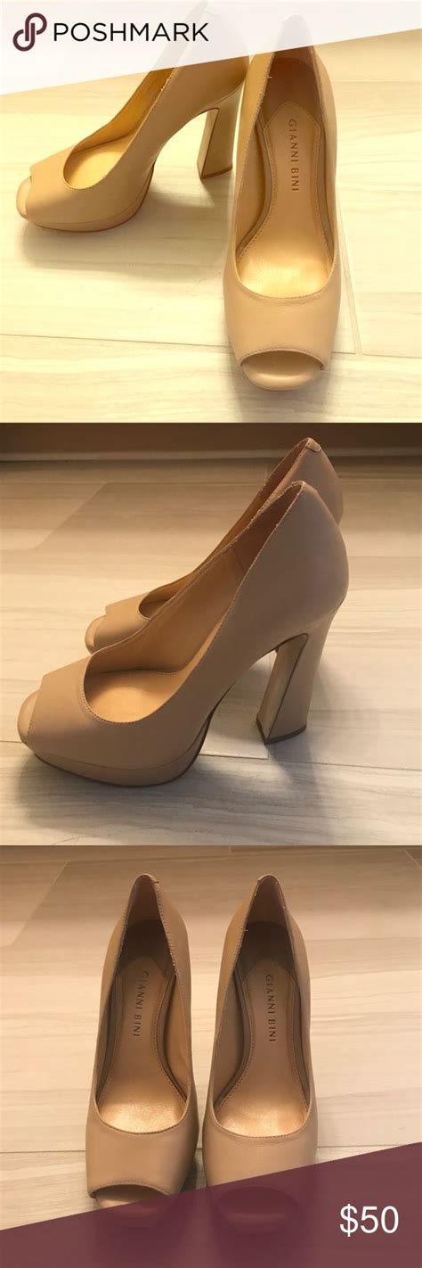 Gianni Bini Nude Pumps Only Wore Once Like New Condition In Heel