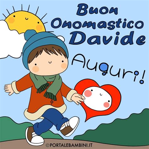 Buon Onomastico Davide Immagini E Frasi Portalebambini It