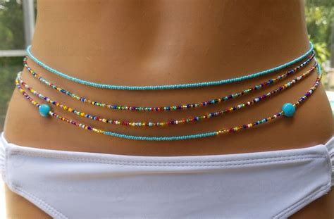 Mother Africa African Waistbeads Five Strander Deluxe Waist Beads