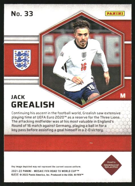 2021 22 Panini Mosaic Road To The FIFA World Cup Qatar 33 Jack