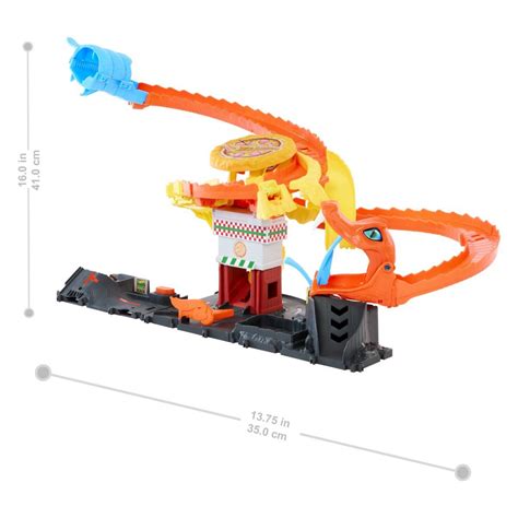 HOT WHEELS City Zmija I Pizzerija Set Baby Center Internet Trgovina