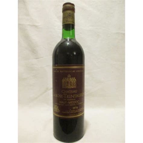 Haut médoc château larose trintaudon cru bourgeois rouge 1976