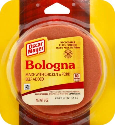 Oscar Mayer Bologna Lunch Meat 8 Oz Kroger