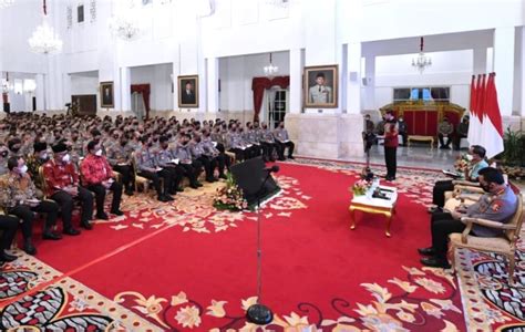 Arahan Presiden Jokowi Untuk Seluruh Jajaran Polri