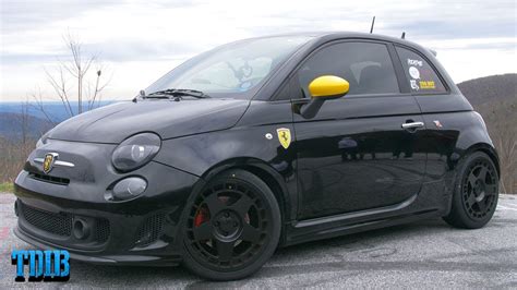 BIG TURBO Fiat Abarth 500 Review The Pocket Ferrari YouTube