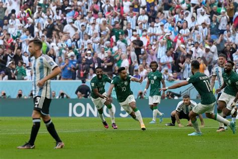 Con Una Dedicatoria A Messi Revisa Los Goles Con Que Arabia Saudita