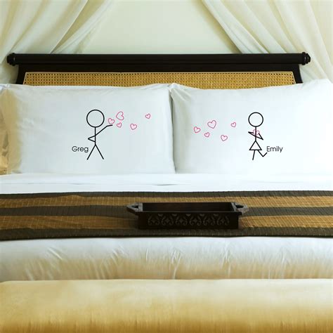 Personalized Love Couple Pillow Cases Romantic Anniversary Ts