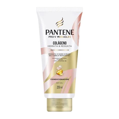 Condicionador Pantene Colágeno Hidrata And Resgata 250ml Soneda Perfumaria