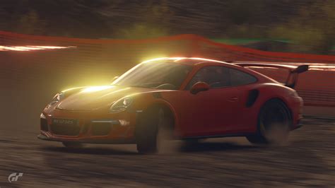 Drifting Porsche 911 Gt3 Rs Granturismo