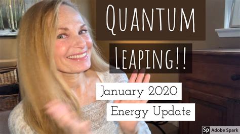 JANUARY 2020 ENERGY UPDATE From The Energy Realms Timeline Quantum