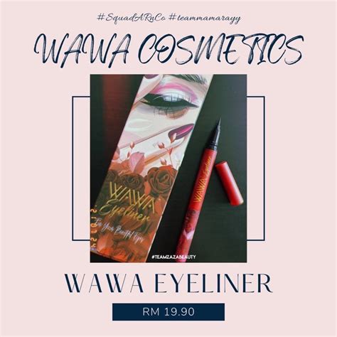 Eyeliner Wawa Cosmetic Shopee Malaysia