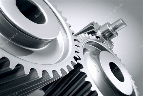 Close Up Of Machine Gears — Stock Photo © 3dmentat 25357041