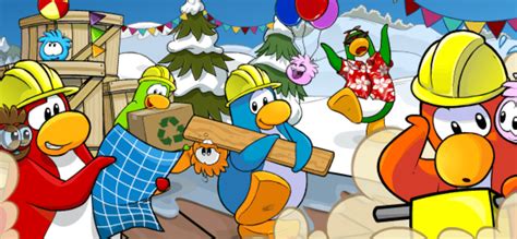 Cp Rewritten Fair Construction To Begin This Week Club Penguin Mountains