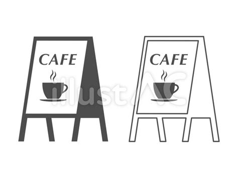 Free Vectors | Cafe menu board signboard illustration