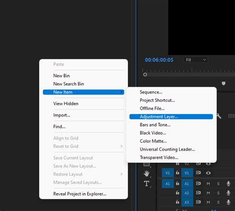 How To Add An Adjustment Layer In Adobe Premiere Pro