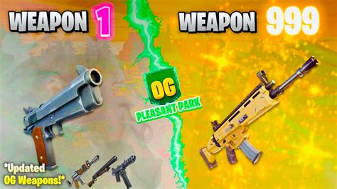 OG PLEASANT PARK GUN GAME ONE SHOT 6265 2369 7753 By Blobzey Fortnite