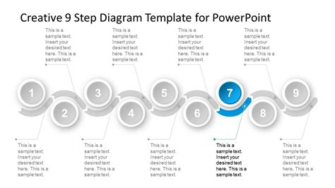 Steps Material Design Timeline Template Slidemodel Sexiz Pix