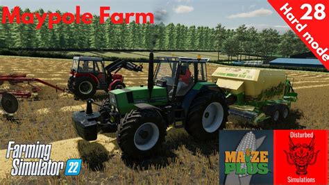 New Tractor Time Maypole Farm Hard Mode Ep28 YouTube