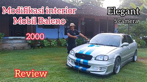 Modifikasi Interior Baleno Custom Kelihatan Bersih Dan Mewah