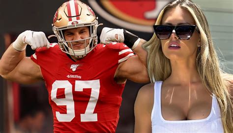 Is Instagram Star Jenna Berman A Free Agent It Appears Shes Done With Nick Bosa Outkick