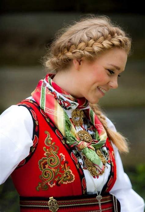 Norwegian women, God bless. | Traditional hairstyle, Hair styles ...