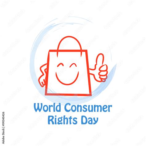 World consumer rights day Stock Illustration | Adobe Stock