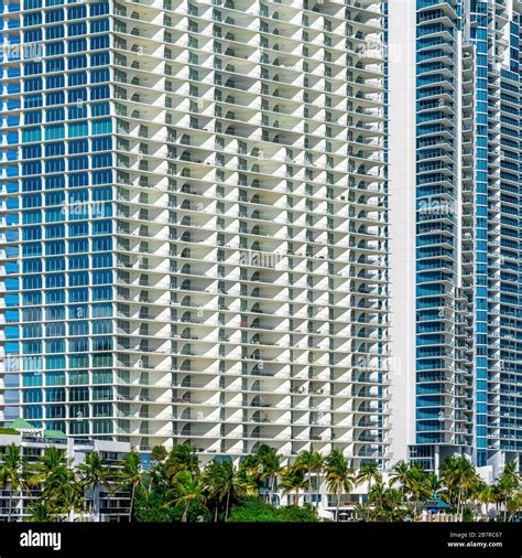 High Rise Buildings In Miami Florida Stock Photo Alamy