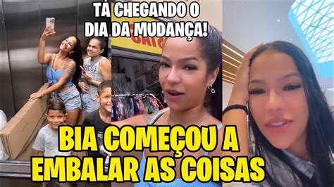 BIA CHAGAS COMEÇOU A EMBALAR AS COISAS PRA MUDANÇA YouTube