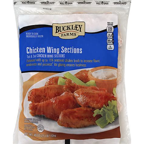 Bf Iqf Prty Wing Chicken Legs Thighs Wings Carter S Supermarket