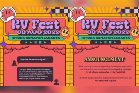 Daftar Line Up Dan Harga Tiket KV Fest 2022 Ada Jessi Dan B I Korea