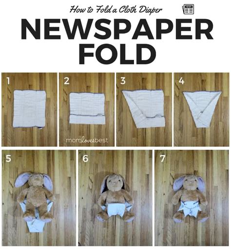 How To Fold A Cloth Diaper? - Paperblog