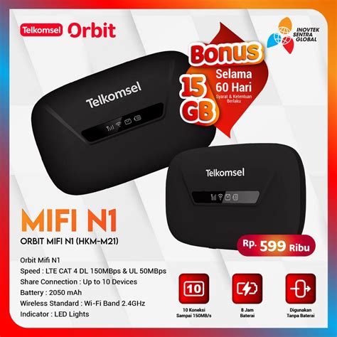 Jual Modem Mifi Telkomsel Orbit Mifi N N Hkm M M Wifi G Lte