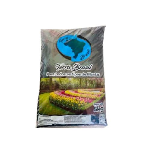 Terra Vegetal Preta Terra Brasil Sc Kg L S Tio Nativo