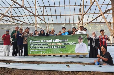 Forum Petani Millenial Lamongan Dukung Gus Muhaimin Jadi Presiden