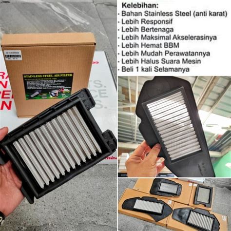 Jual FILTER UDARA YAMAHA R15 MT15 R15V3 R15VVA XSR155 VIXION R SARINGAN