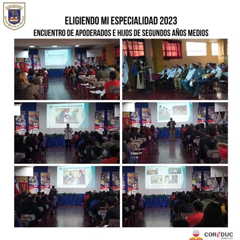 Liceo Víctor Bezanilla Salinas Eligiendo Mi Especialidad 2023