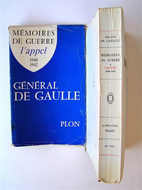 G N Ral Charles De Gaulle M Moires De Guerre Complet En Trois