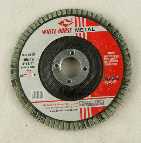 White Horse Flap Disc Blade for Metal - Suntat Sdn Bhd