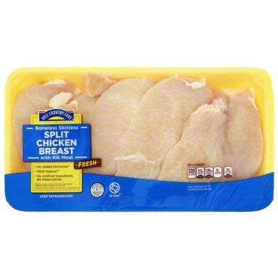 Hill Country Fare Boneless Skinless Split Chicken Breasts Joe V S