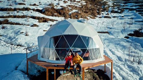 Glampeco Indias First Luxury Geodesic Dome Glamping Stay Youtube