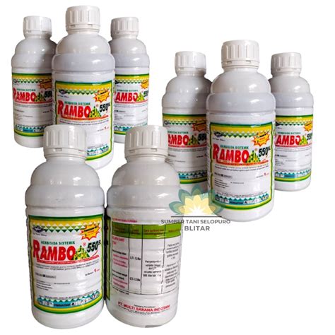 Jual RAMBO PEAK 550 SL KEMASAN 1 LITER HERBISIDA ANTI GULMA Shopee