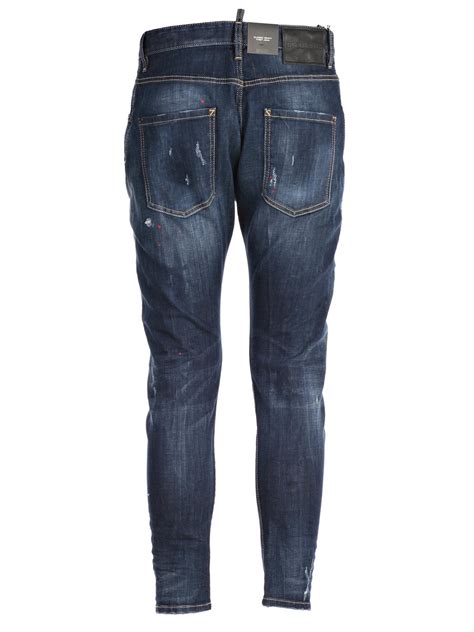 Dsquared2 Dsquared2 Jeans Navy Mens Jeans Italist